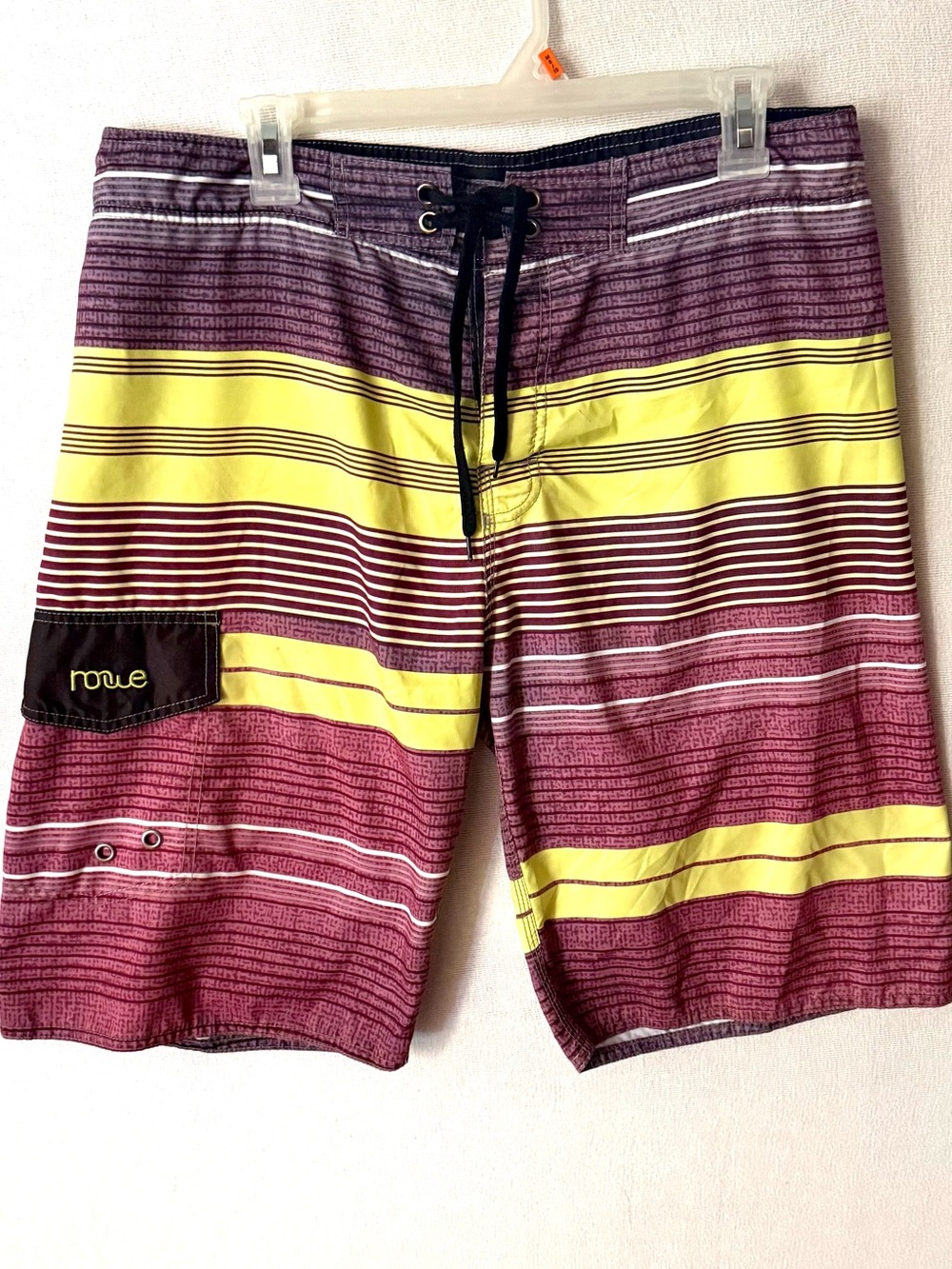 Nonwe Men's Striped Swim Trunks sz 34